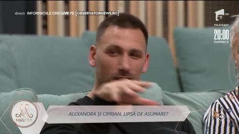 Dragoste inexplicabilă în casa "Mireasa"! Ciprian și Alexandra, momente tensionate sau șicanări din iubire?