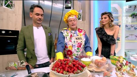 Rețeta lui Vlăduț de la Neatza cu Răzvan şi Dani. Spumă de căpșuni, un preparat absolut delicios