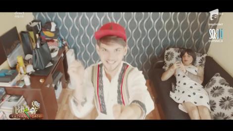 Rapperu' Ilie by Noaptea Târziu cântă piesa Pandemia cu Maria, la Neatza cu Răzvan și Dani