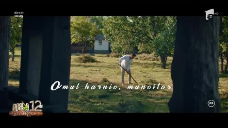 Lavinia Goste și Marius Zorilă cântă piesa Omul harnic, muncitor, la Neatza cu Răzvan și Dani