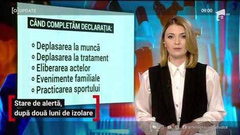 Observator Update, 15 mai, ora 9:00: Starea de alertă, după două luni de izolare