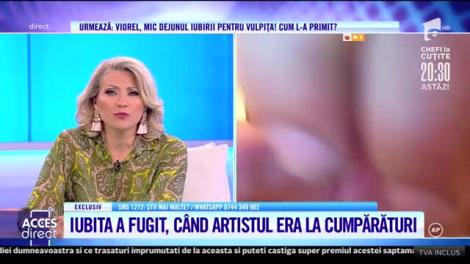 Artist părăsit de iubita gravidă . A fugit când el era la cumpărături
