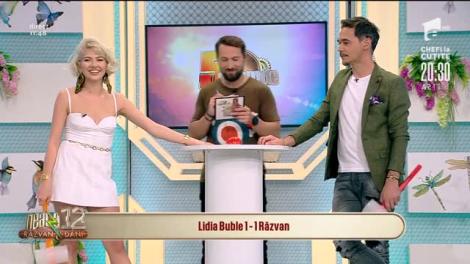 Testul sincerității între Lidia Buble și Răzvan Simion "Vezi dacă mă ia gura pe dinainte!"