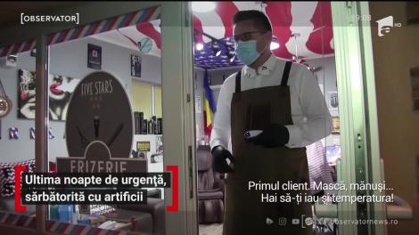 Ultima noapte de urgență, sărbătorită cu artificii