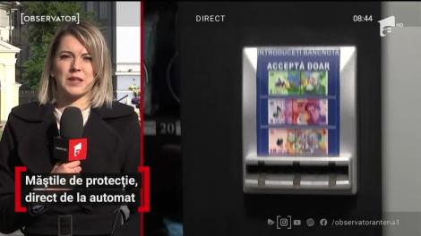 Măștile de protecție, direct de la automat