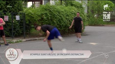 Băieții din casa Mireasă au jucat fotbal. Iată cum s-au distrat aceștia