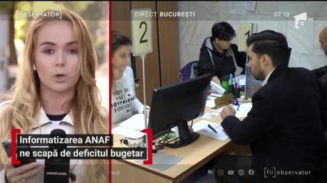 Informatizarea ANAF ne scapă de deficitul bugetar