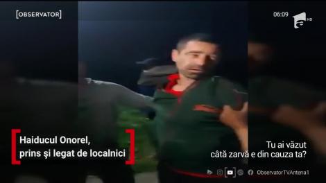 A evadat din închisoare și a terorizat două comune! „Haiducul Onorel” a fost prins de o mână de săteni și predat Poliției, legat cu un căpăstru de cal - VIDEO