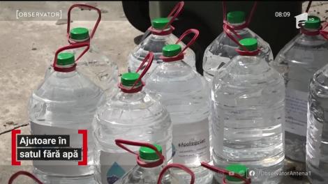 Ajutoare în satele fără apă potabilă