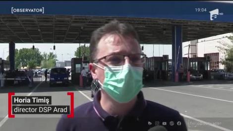 Protest în Vama Nădlac