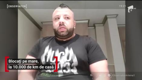 Români blocați pe mare, la zece mii de kilometri de casă