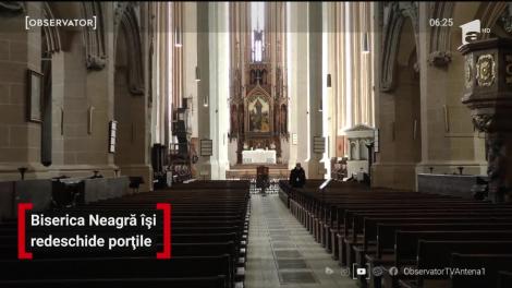 Biserica Neagră din Brașov își redeschide porțile