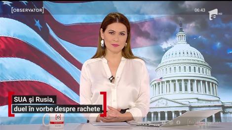 SUA și Rusia, duel în vorbe despre rachete