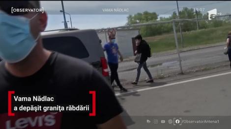 Vama Nădlac a depășit granița răbdării! Timpul de aşteptare a fost şi de şapte ore