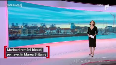 Zeci de marinari români sunt captivi pe nave de croazieră într-un port din Marea Britanie