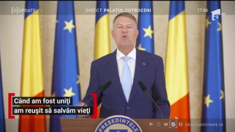 Klaus Iohannis, noile măsuri de gestionare a epidemiei