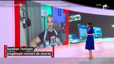 Aurelian Temișan pregătește concert de ziua lui
