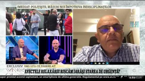 Efectele relaxării! România riscă iarăși starea de urgență? Raed Arafat: Lucrurile scăpate de sub control pot duce la creșterea numărului cazurilor de Covid-19