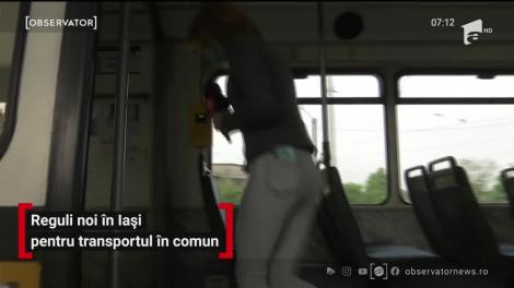 Reguli noi în Iași pentru transportul în comun