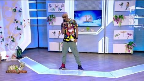 Mike Diamondz cântă melodia Fire, la Neatza cu Răzvan și Dani