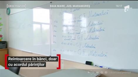 Condiții pentru susținerea Bacului și a Evaluării Naționale. Elevii se pot întoarce în bănci doar cu acordul scris al părinţilor