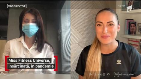 Miss Fitness Universe, însărcinată, în pandemie