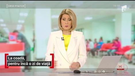 Umilinţă pentru oamenii bolnavi de cancer! Pacienţii au stat şi azi cu orele la coadă în faţa Institutul Oncologic Bucuresti