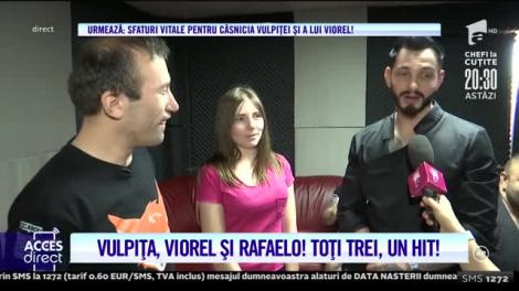 Miracol în familia Stegaru! Vulpiţa şi Viorel au pus scandalurile casnice pe pauză şi şi-au unit forţele, la studio!