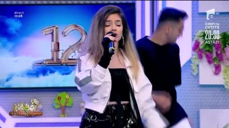 Mara Georgescu cântă, la Neatza, melodia "Uită-mă"