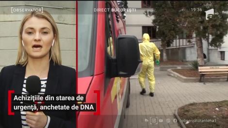 Achizițiile din starea de urgență, anchetate de DNA
