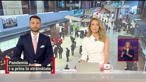 Pandemia i-a prins pe români în străinătate