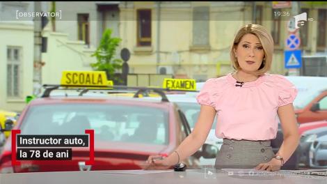 Prima femeie instructor auto din România pregăteşte şoferi de aproape o jumătate de secol