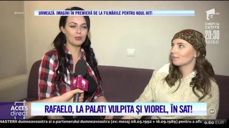 Nou HIT! Rafaelo, la palat! Vulpiţa şi Viorel, în sat!  Imagini în premieră de la filmările pentru videoclipul soților Stegaru