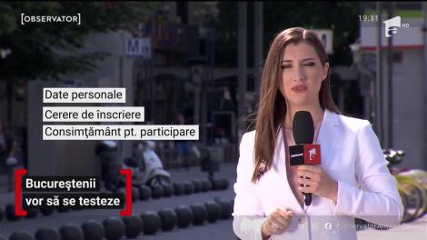 Bucureștenii vor să se testeze! Platforma online de înscriere în program a picat încă din primele minute de la lansare