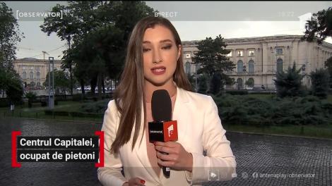 Centrul Capitalei devine zonă pietonală în weekenduri. Ca să nu aglomereze parcurile, bucureştenii vor avea la dispoziţie mai multe străzi pentru promenadă