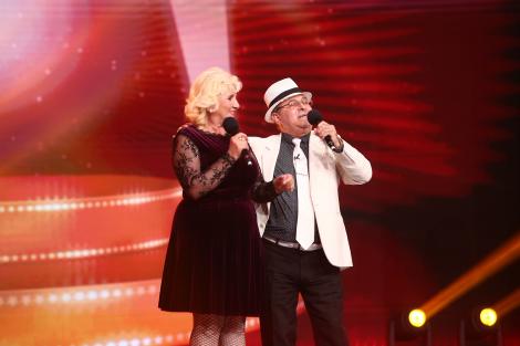Marilena Stan și Ion Cornel Domnu, din nou pe scena de la iUmor: ”Dacă știi să ciripești, păsărici înnebunești!” Jurații, curioși: ”Sunt  împreună?”