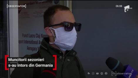 Peste o sută de muncitori care au plecat în Germania, la cules de sparanghel, s-au întors seara trecută acasă