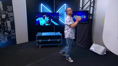 A gafat, dar a treia oară a fost cu noroc. Romanticul X, moment uimitor la iUmor după ce a devenit tată: ”Mihai, rămâne valabilă propunerea de a fi naș!”