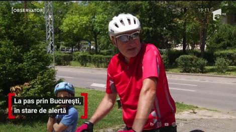 La pas prin București, în stare de alertă