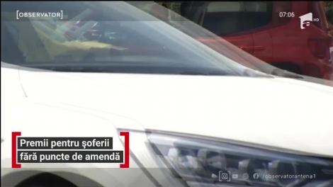 Premii pentru șoferii fără puncte de amendă