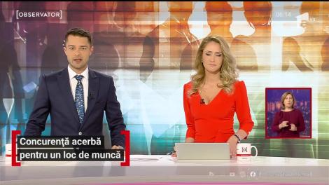 Concurență acerbă pentru un loc de muncă