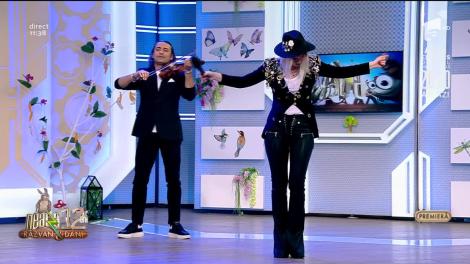 Diana Matei și Marian Cleante cântă piesa Bate vântul, la Neatza cu Răzvan și Dani