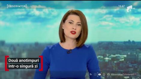 Drumarii au ieşit din nou cu utilajele de deszăpezire, la munte