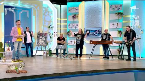 Mike Godoroja și Blue Spirit cântă piesa Născut în România, la Neatza cu Răzvan și Dani