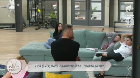 Acuze în loc de scuze! Dacă dragoste nu e... ceartă să fie! Lică și Ale sunt din nou la cuțite: ”Ai patru cuvinte în vocabular. Mintea ta e limitată!”