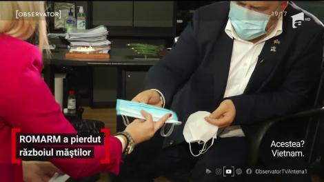 ROMARM a pierdut războiul măștilor