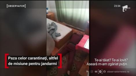 Paza celor carantinaţi, altfel de misiune pentru jandarmi
