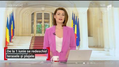 De la 1 iunie se redeschid terasele și plajele