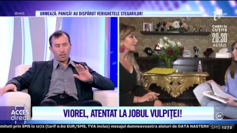 Viorel, foc și pară! Acuzații fără precedent! Bărbatul a sărit la gâtul Vulpiței! |Video