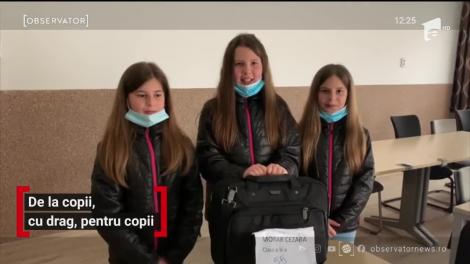 Mai mulţi elevi ai unei şcoli din Capitală au lansat o campanie specială prin care donează gadgeturi